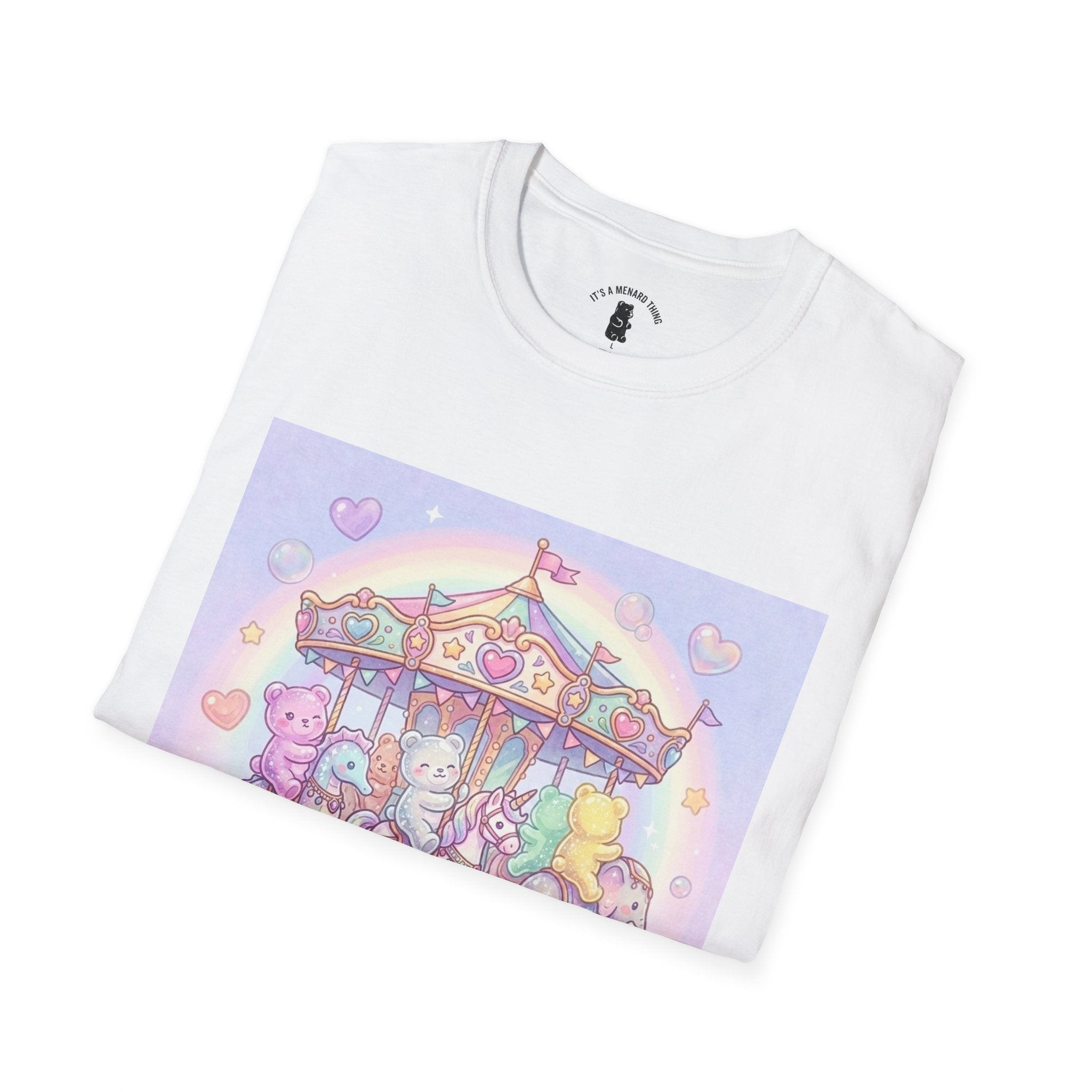Riding the Fair Carousel, Gooey Gummy Friends — Cute Fairground Design