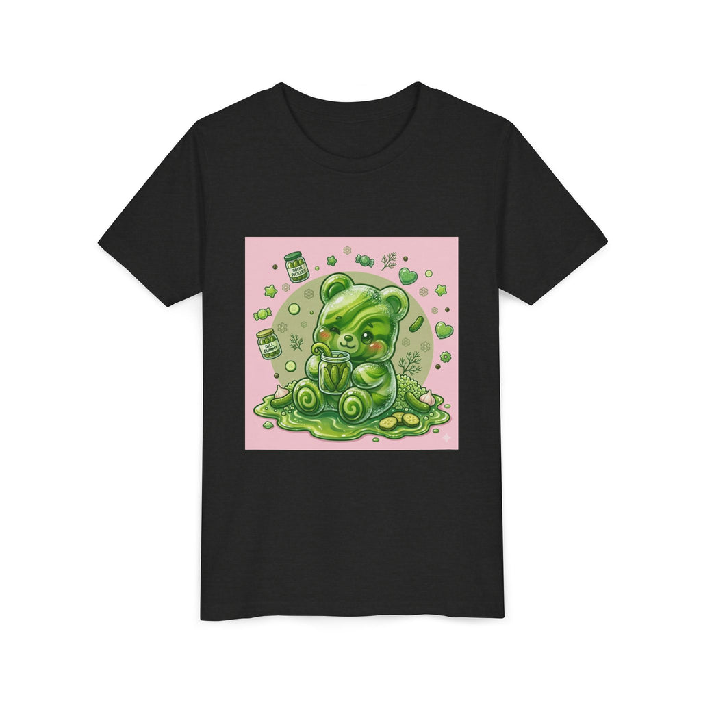 Tart Dilly Green Pickle Gooey Gummy- Graphic Youth T-Shirt