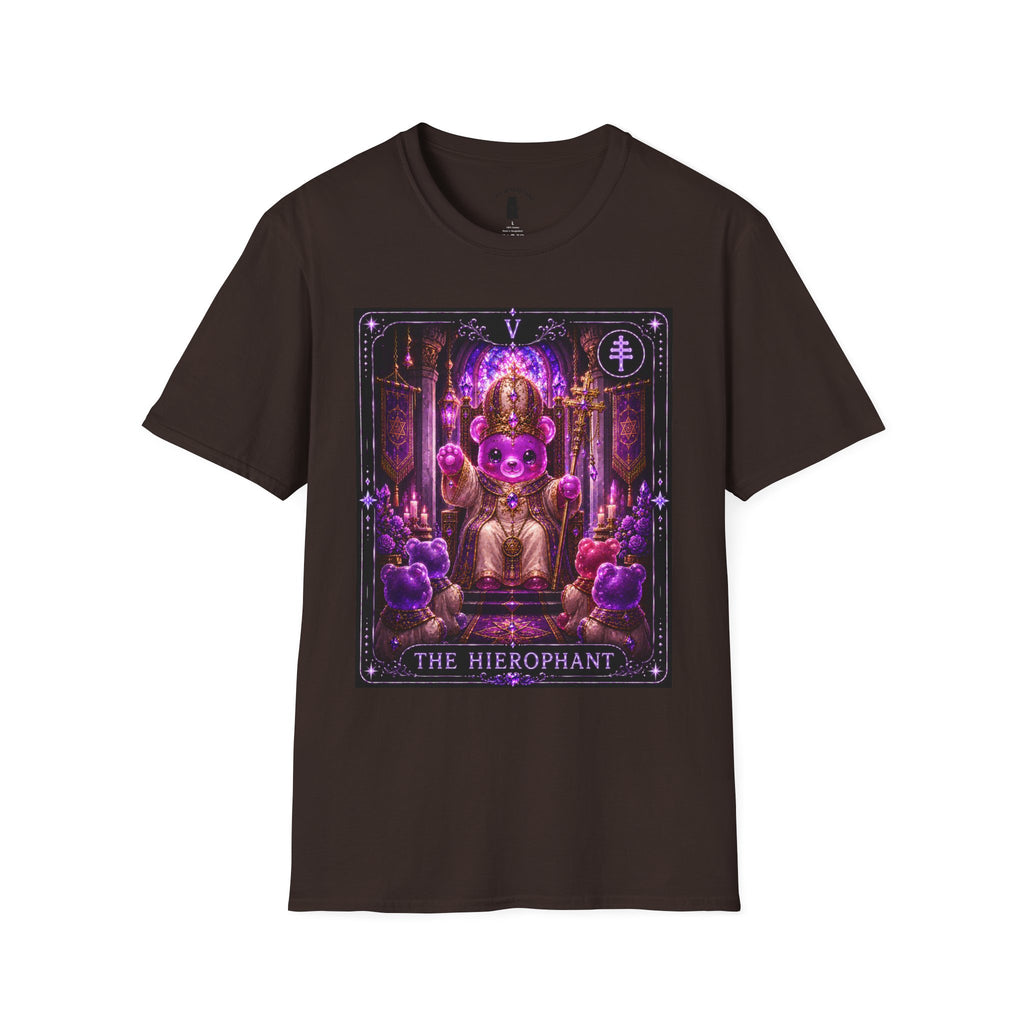 The Hierophant Tarot Mystic Oozy Bear Friend Special Addition- Graphic Shirt