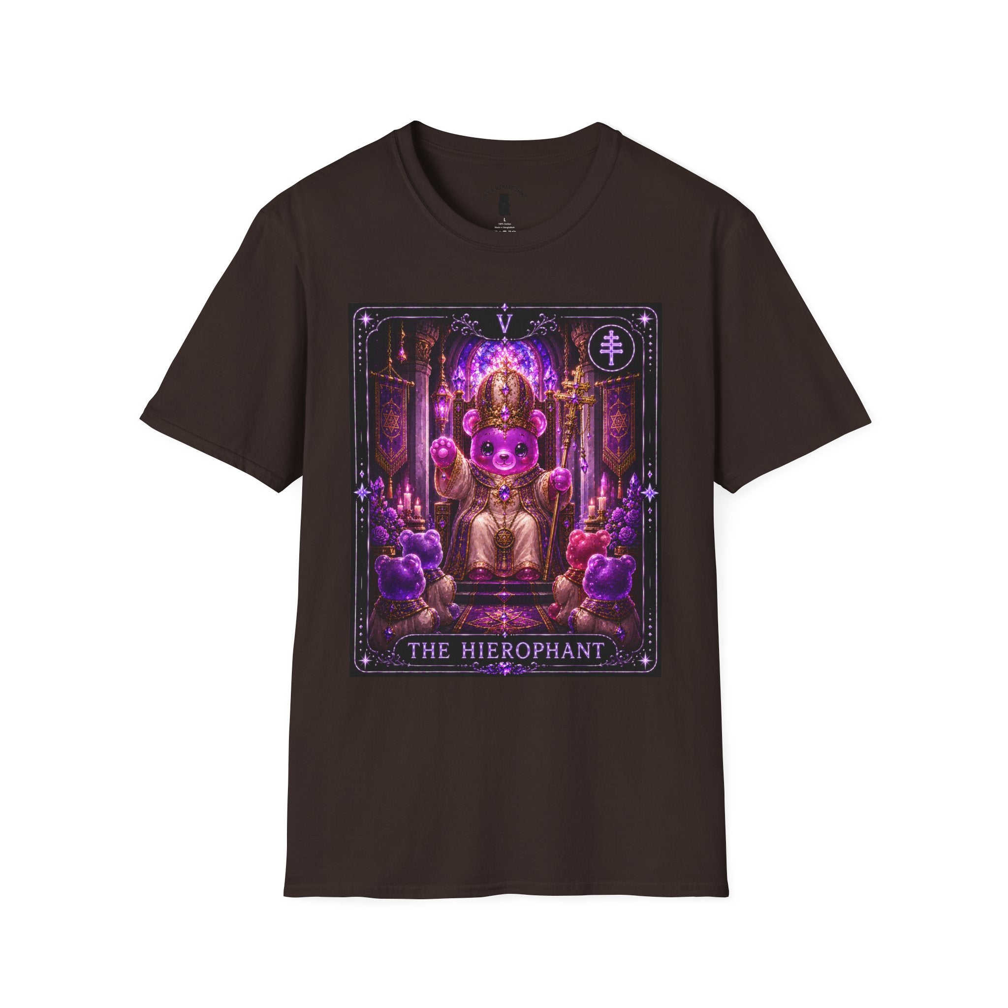 The Hierophant Tarot Mystic Oozy Bear Friend Special Addition- Graphic Shirt