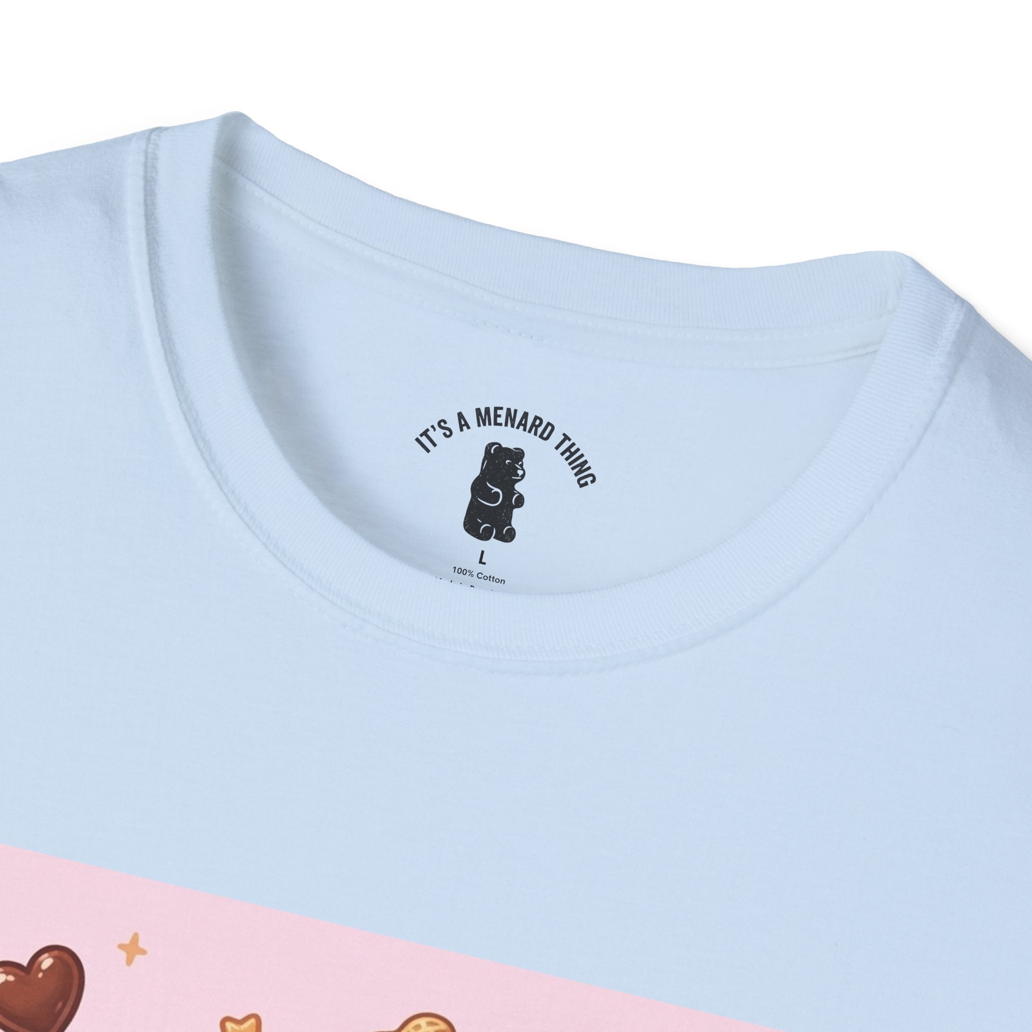 Chocolate & Peanut Butter Gooey Gummy Bear — Cute Graphic Tee
