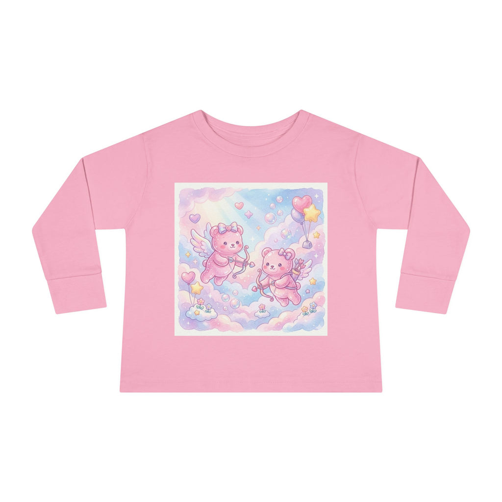 Adorable Cherub Sweet Oozy Bears, Gummy Duo- Graphic Long Sleeve Shirt