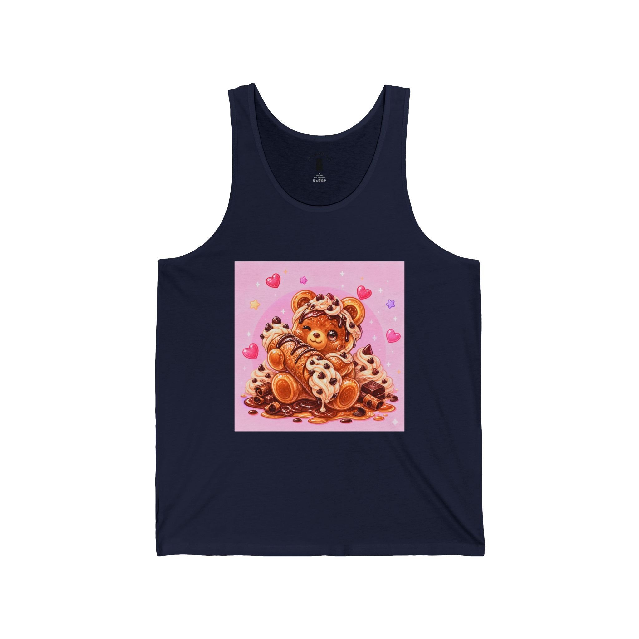 My Little Cannoli Baby, Gooey Gummy Bear- Kawaii Graphic Tank Top
