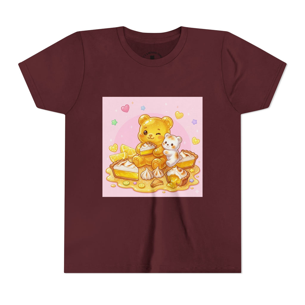 Lemon Meringue Pie Gooey Gummy bear Youth Tee