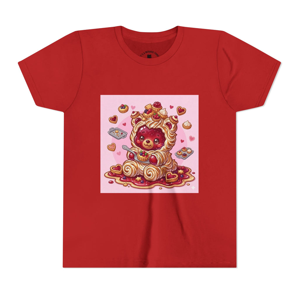 Whipper Berry Tart Gooey Gummy Bear Graphic Youth Shirt