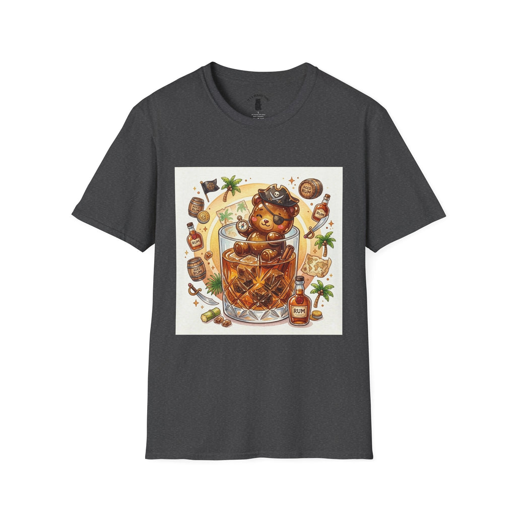 Yo-Ho Pirates Rum! Boozy Gooey Gummy Bears- Kawaii Graphic T-Shirt