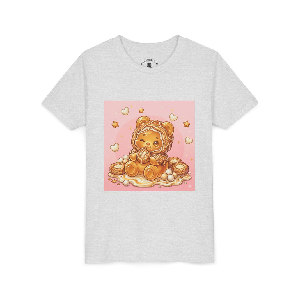 Cheese Danish Gooey Gummy Bear in Puff PJs Graphic Tee