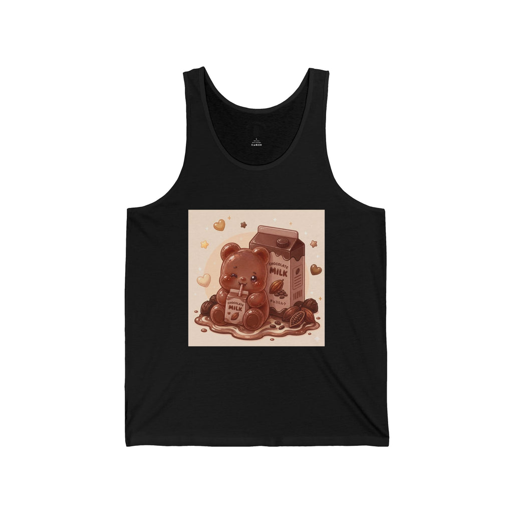 Chocolate Milk & Coco Beans Gooey Gummy Bear — Cute Graphic Tank