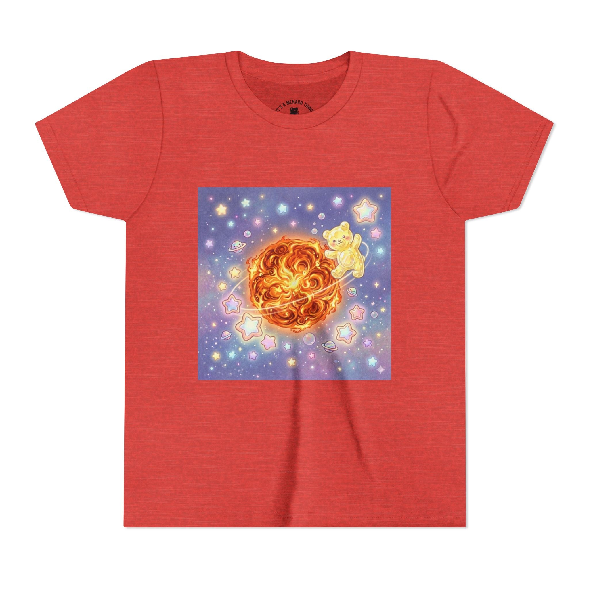 Toasted Cinnamon Sun Gooey Crystal Gummy Bear —Stars Galaxy Design