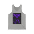 Flexing Time, Violet Oozy Buff Bear Gummy Gym Addition- Adult Graphic Tank Top