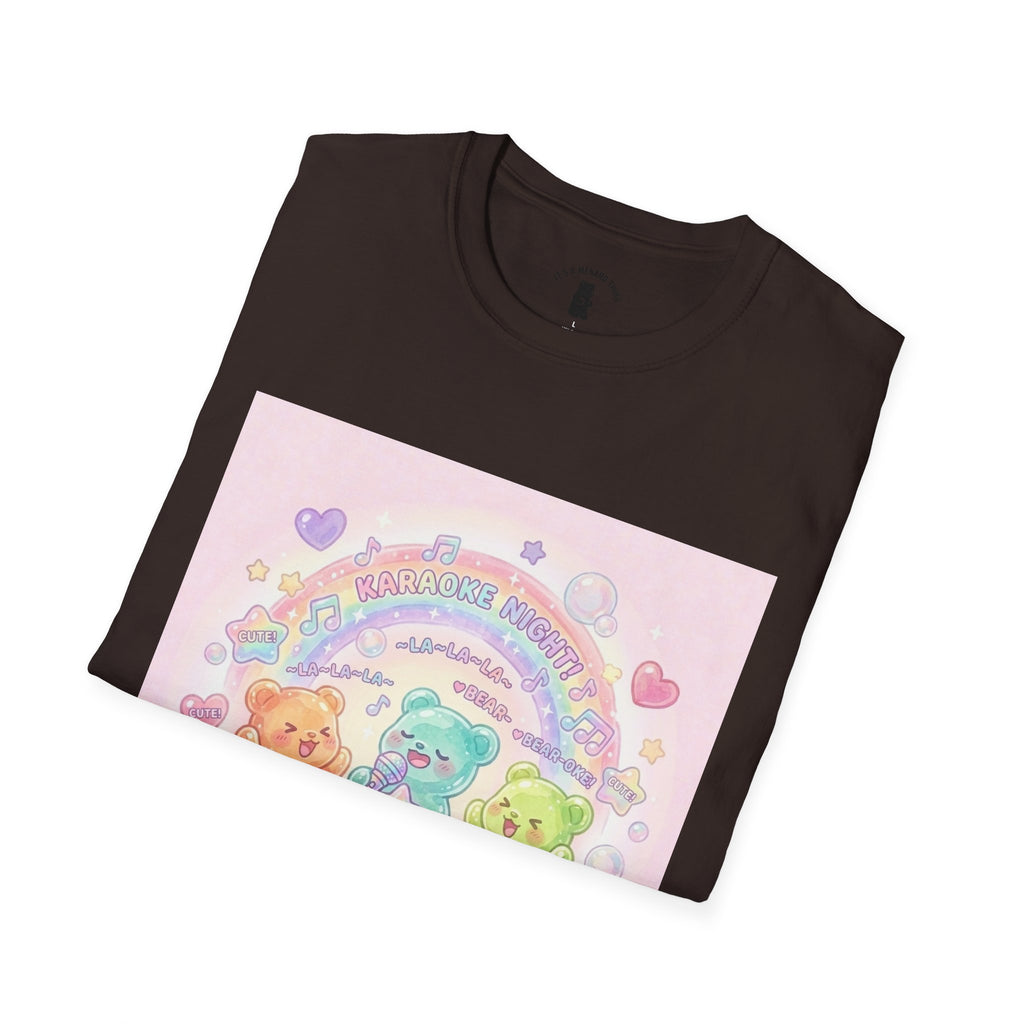 Karaoke Time! Gooey Gummy Bear Friends — Kawaii Graphic T-shirt
