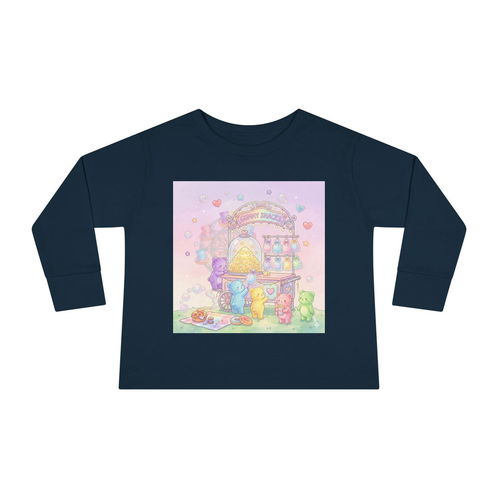 Special Candy Cart, Carnival Oozy Bear Friends- Graphic Long Sleeve Shirt