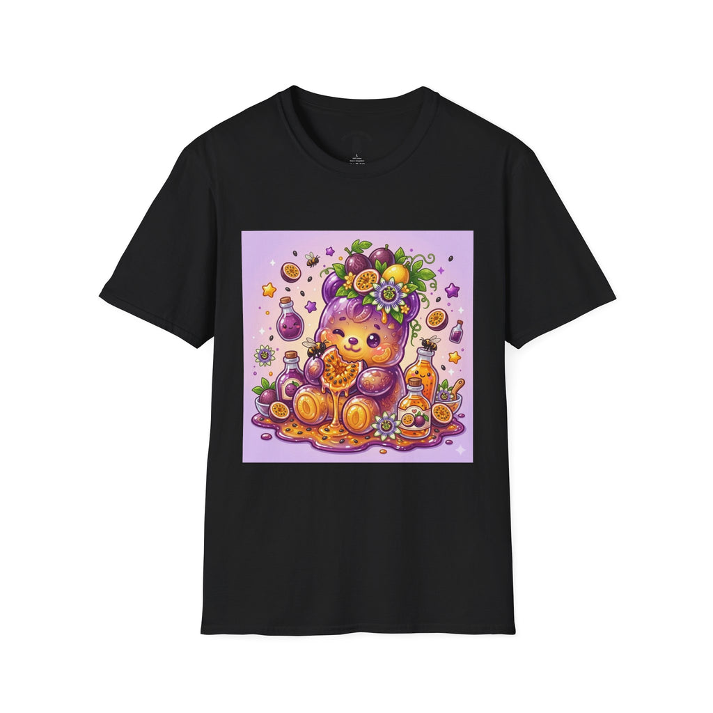 Passion Fruit, Exotic Gooey Gummy Bear— Cute Graphic T-Shirts