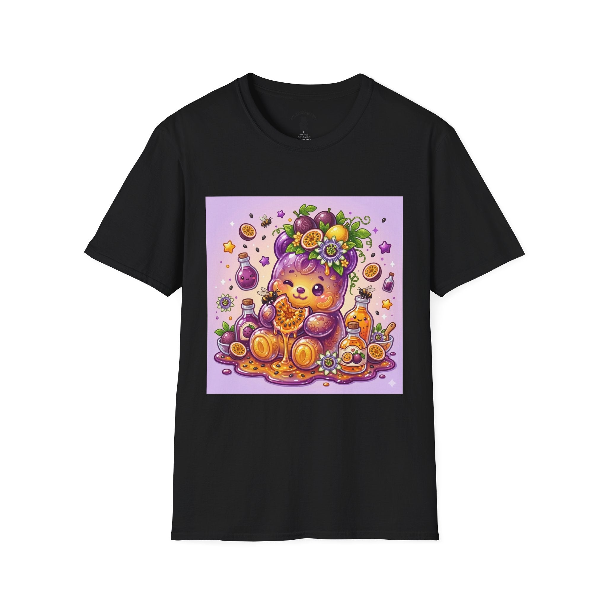 Passion Fruit, Exotic Gooey Gummy Bear— Cute Graphic T-Shirts