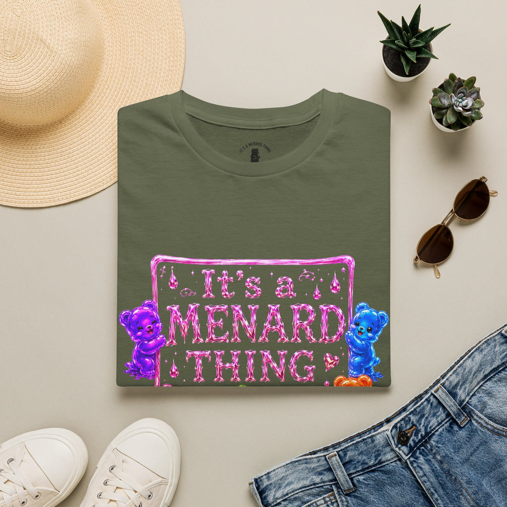 It's a Menard Thing Offical Logo, Oozy Bear Friends Special- Graphic Shirt