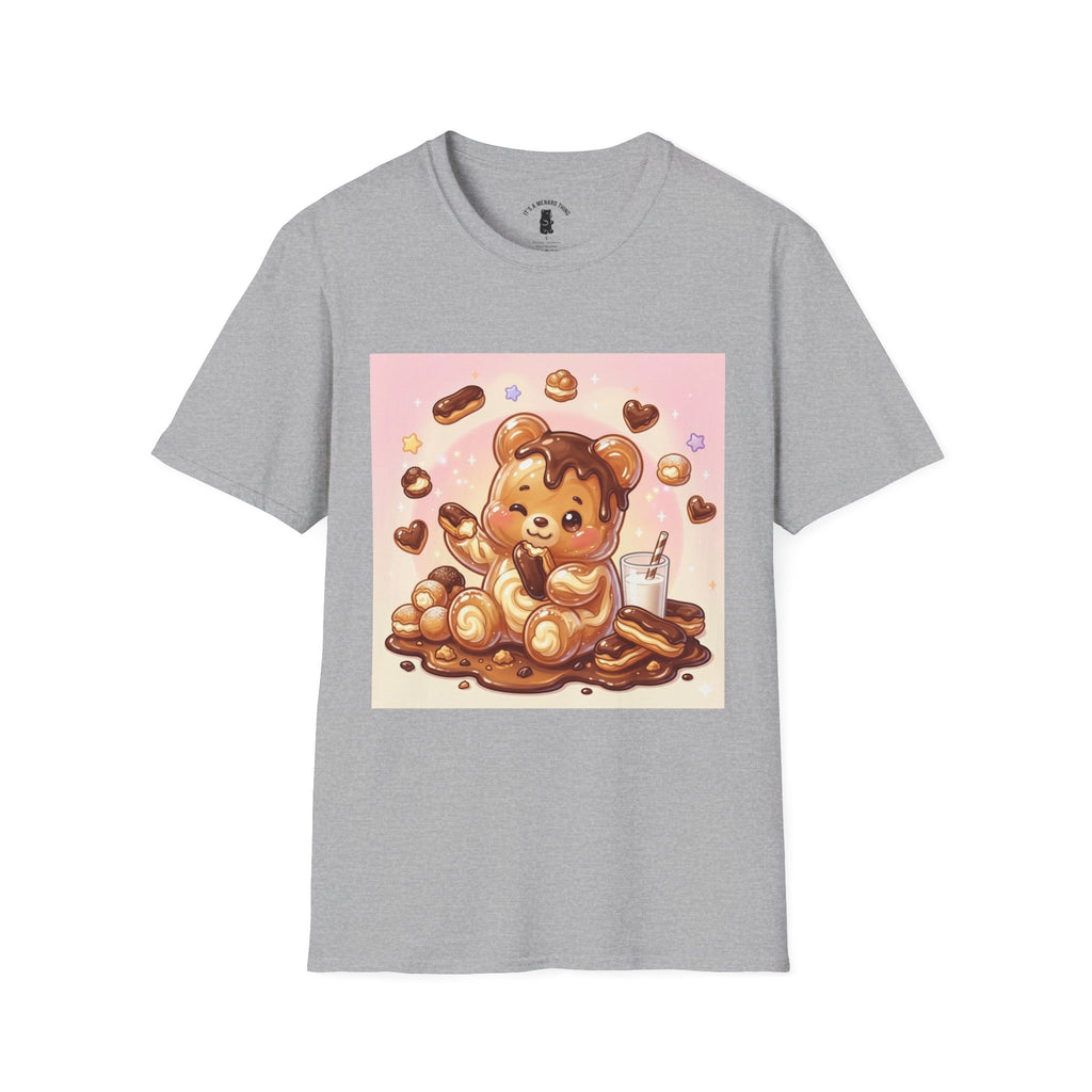 Simpley Sweet Eclair, Fudgey Oozy Bear Friend- Kawaii Graphic Shirt