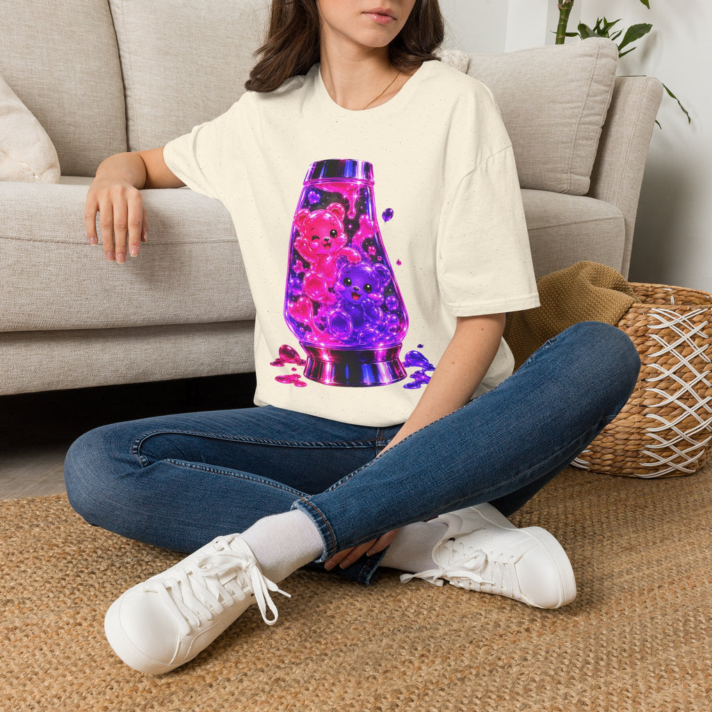 Retro Neon Special Lava Lamp, Oozy Bear Duo Gummies- Graphic Shirt