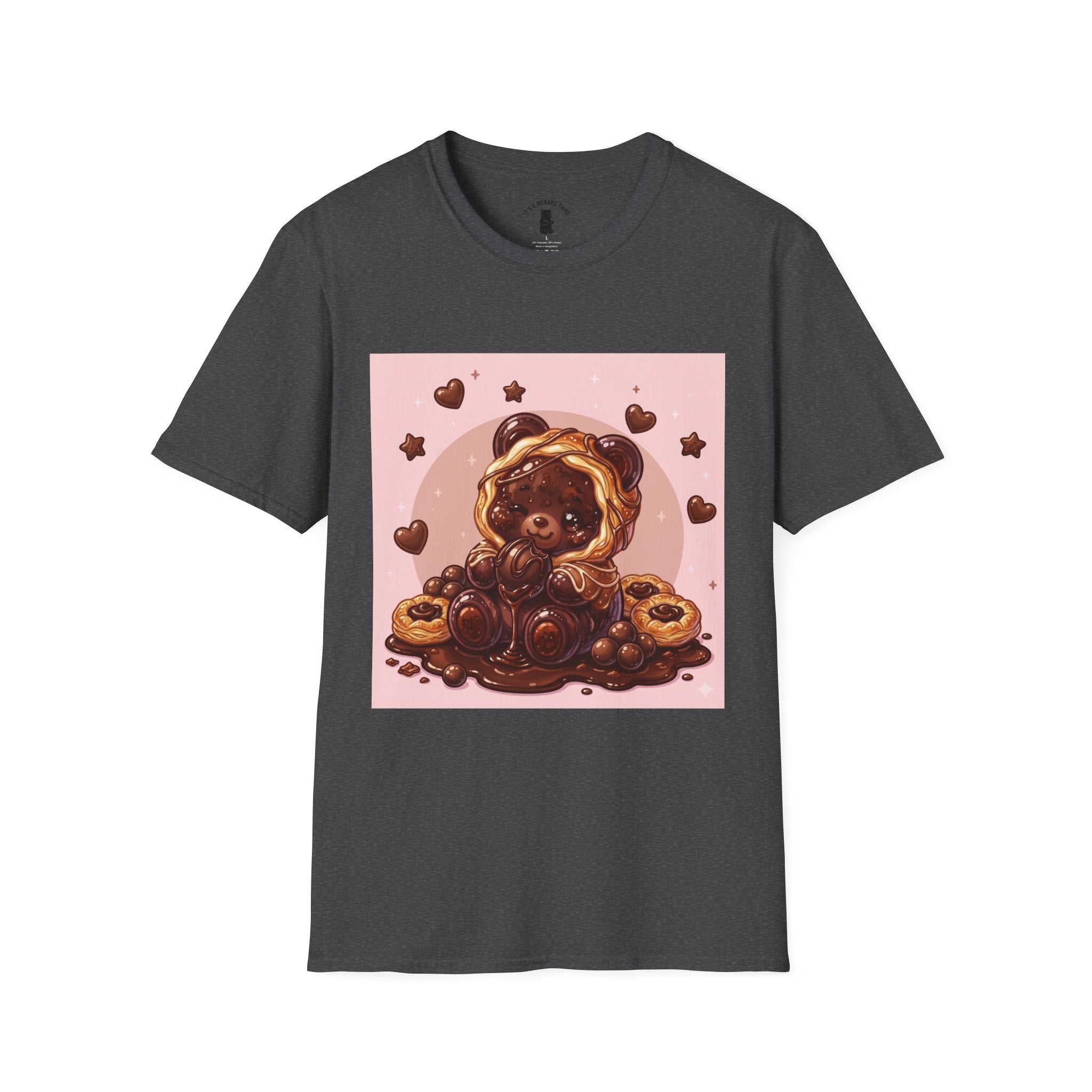 Chocolate Danish Gooey Gummy Bear — Cute  Graphic T-Shirt