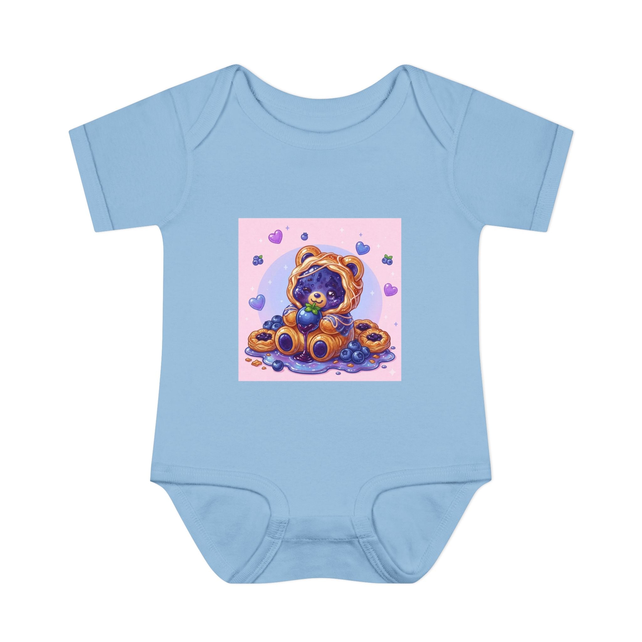 Blueberry Danish, Puff Pastry PJ Gooey Gummy Bear Suit