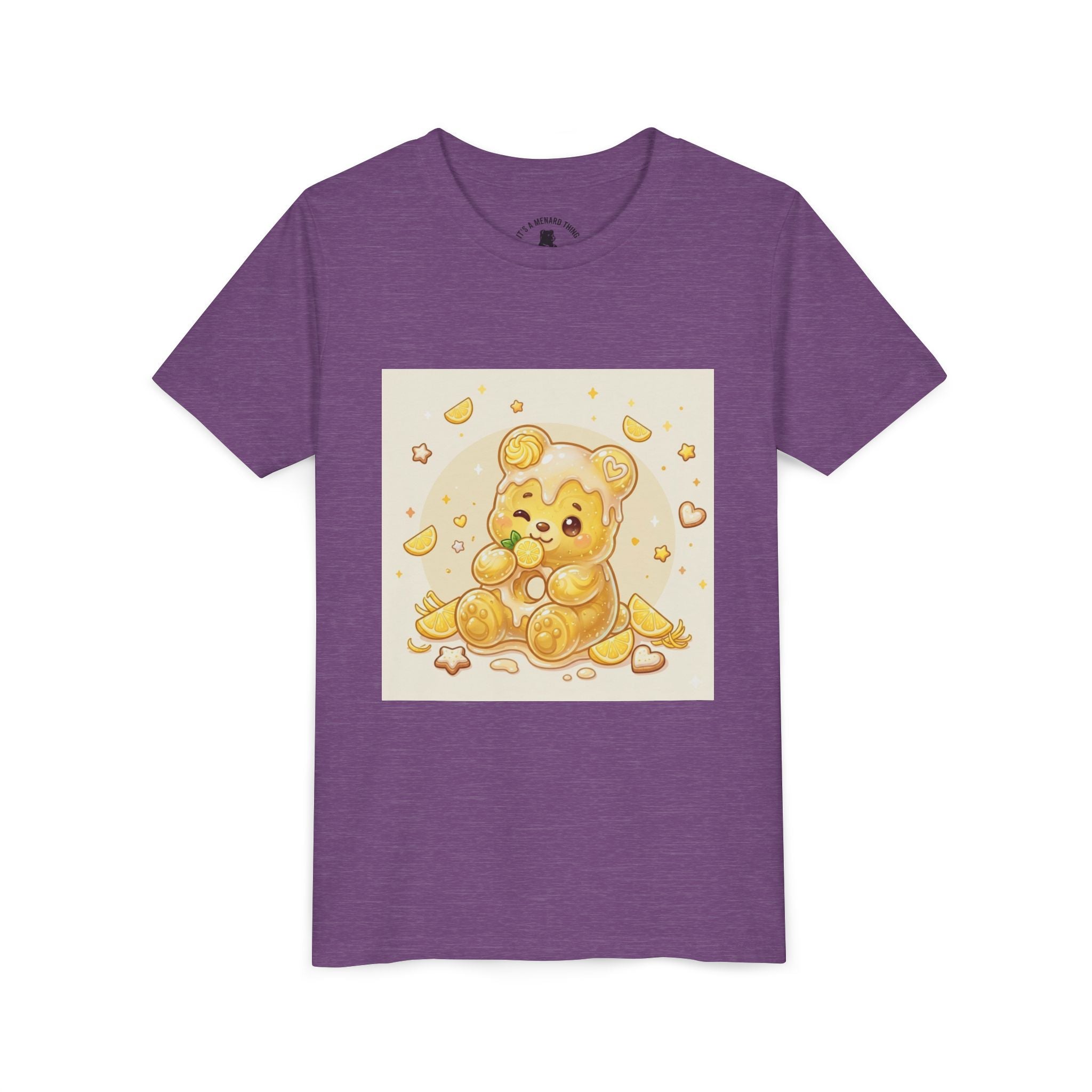 Lemon Bunt Cake Gooey Gummy bear Kids Shirt