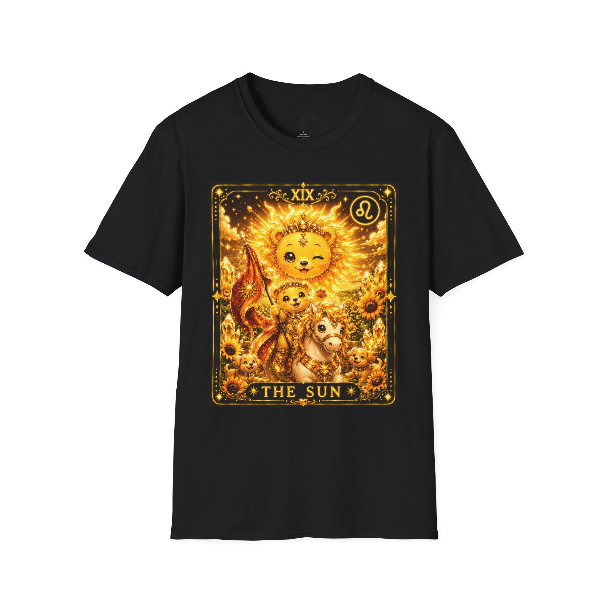The Sun Tarot Card Golden Oozy Bears Special Addition- Graphic Shirt