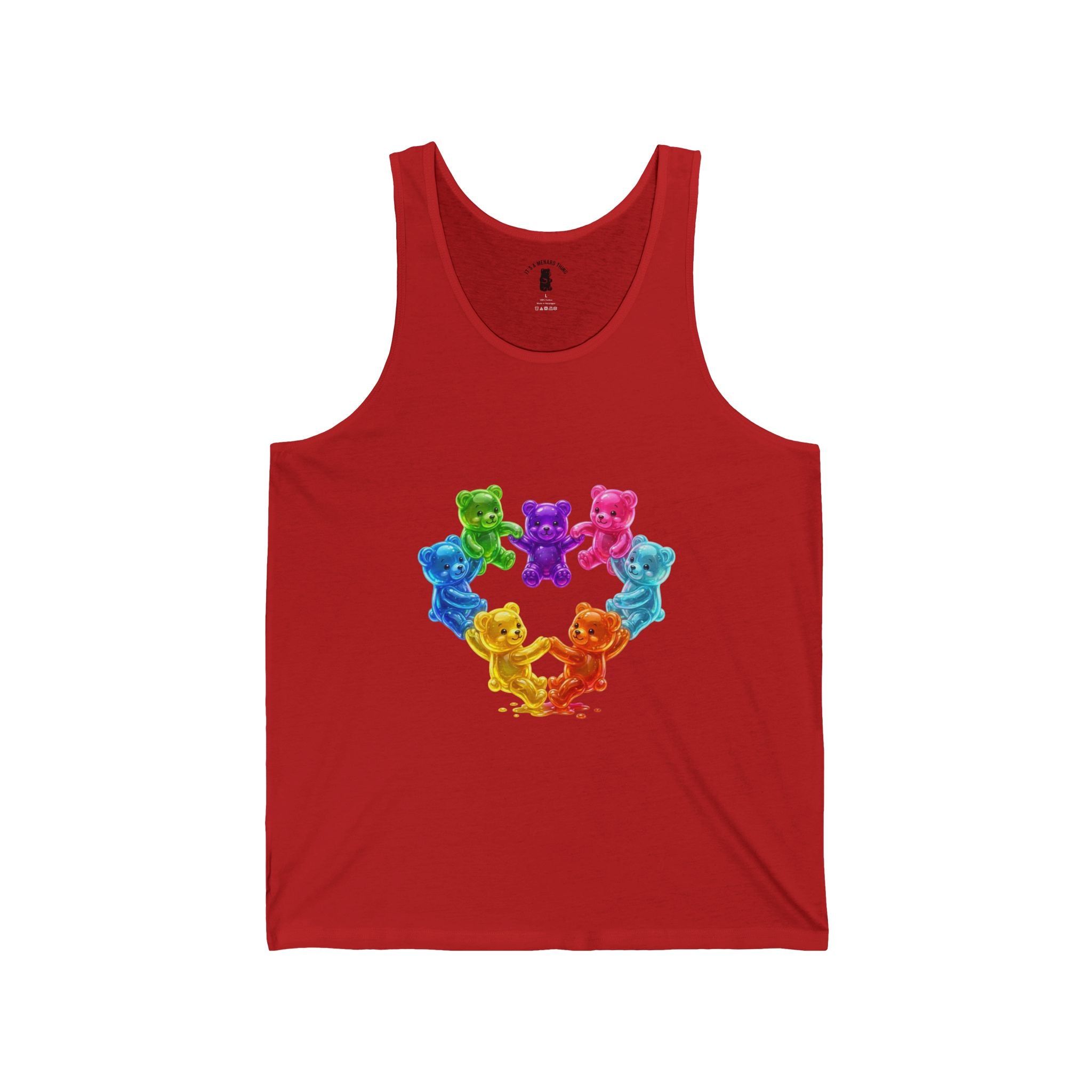 Rainbow Friends, Neon Oozy Bears Special Addition- Graphic Tank Top