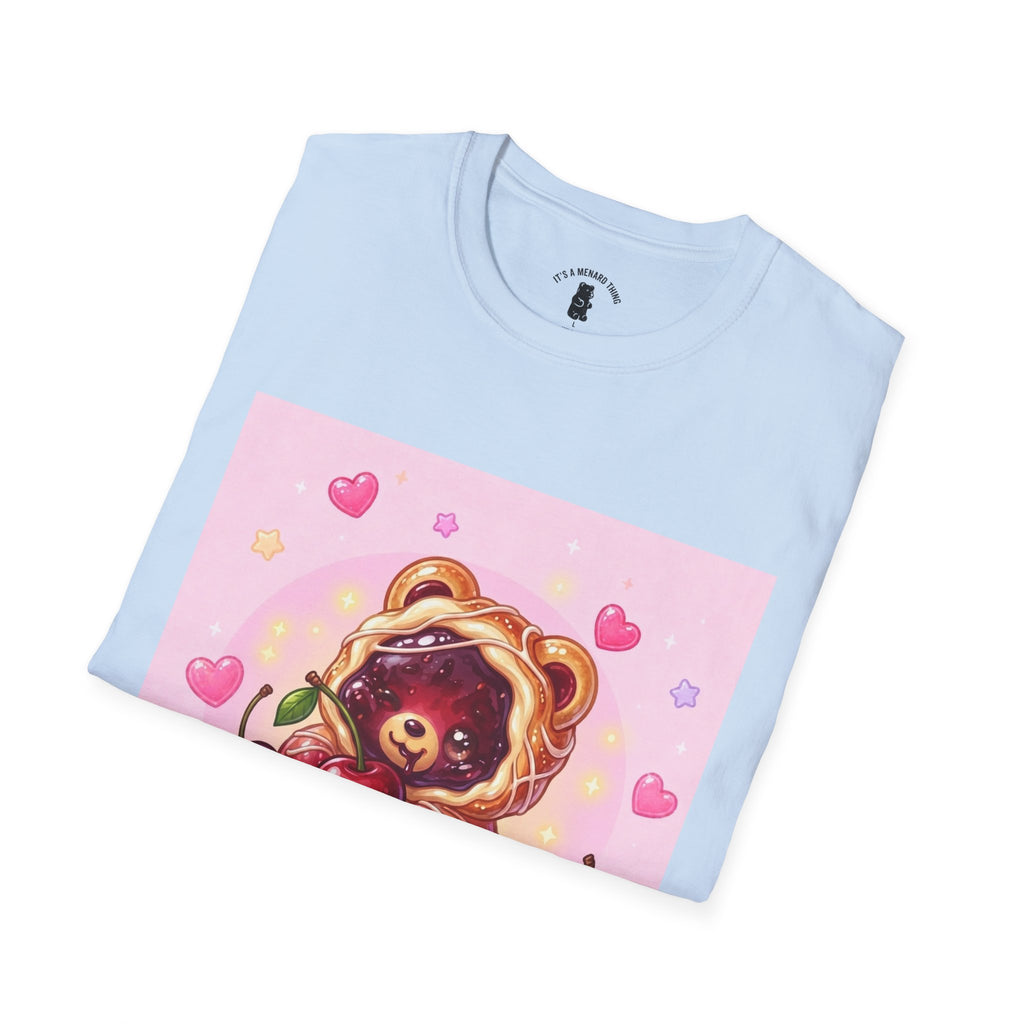 Cherry ripe Danish Gooey Gummy Bear— Kawaii Graphic Tee