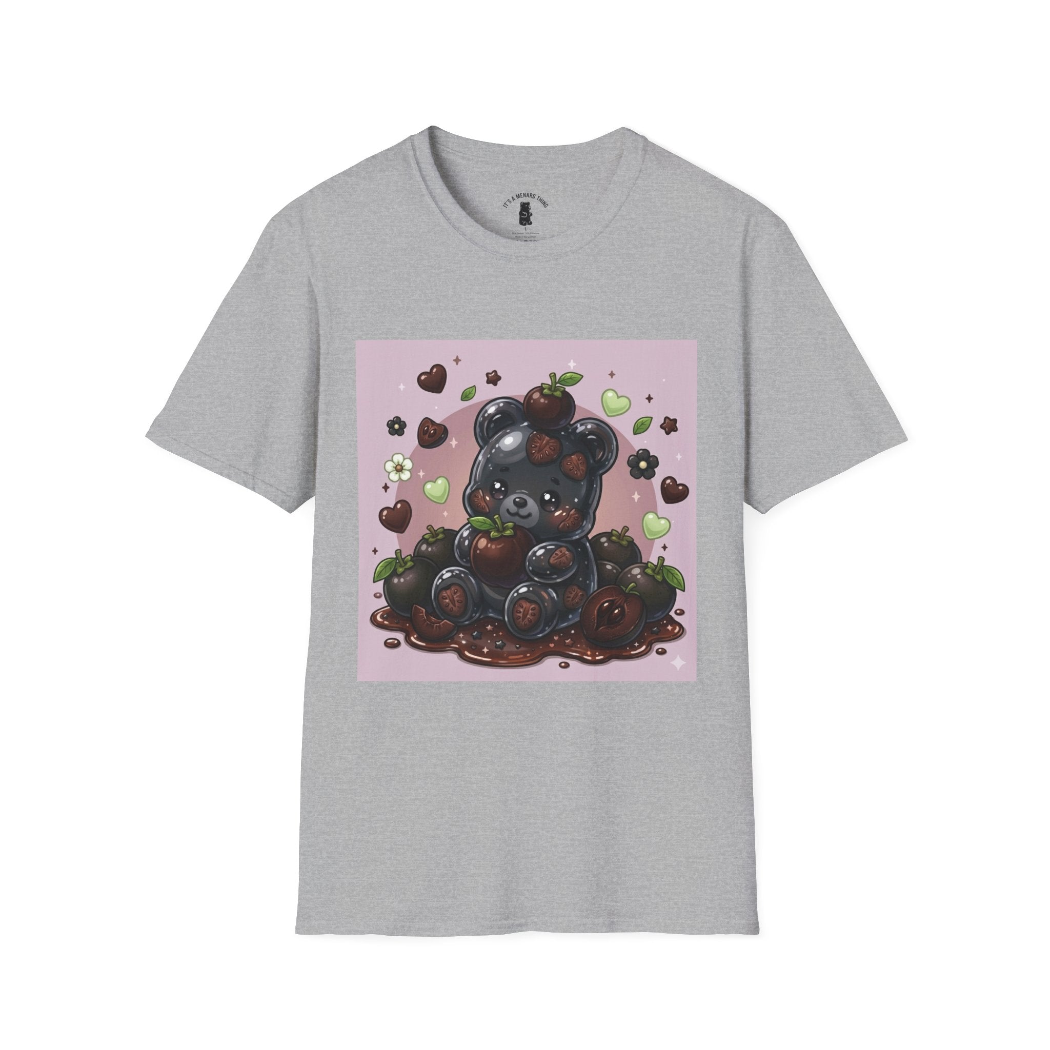 Special Black Sapote Fruit, Exotic Oozy Gummy Bear — Kawaii Graphic Shirt
