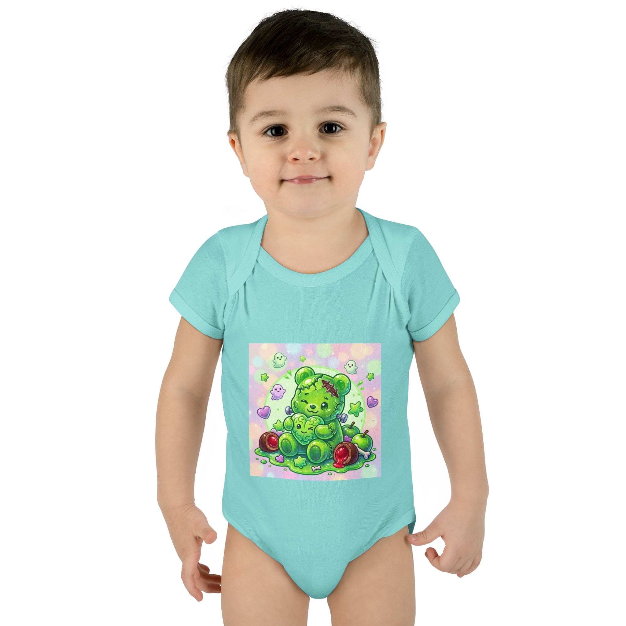 Baby Bodysuit Franken-Gooey-Gummy Stein Halloween