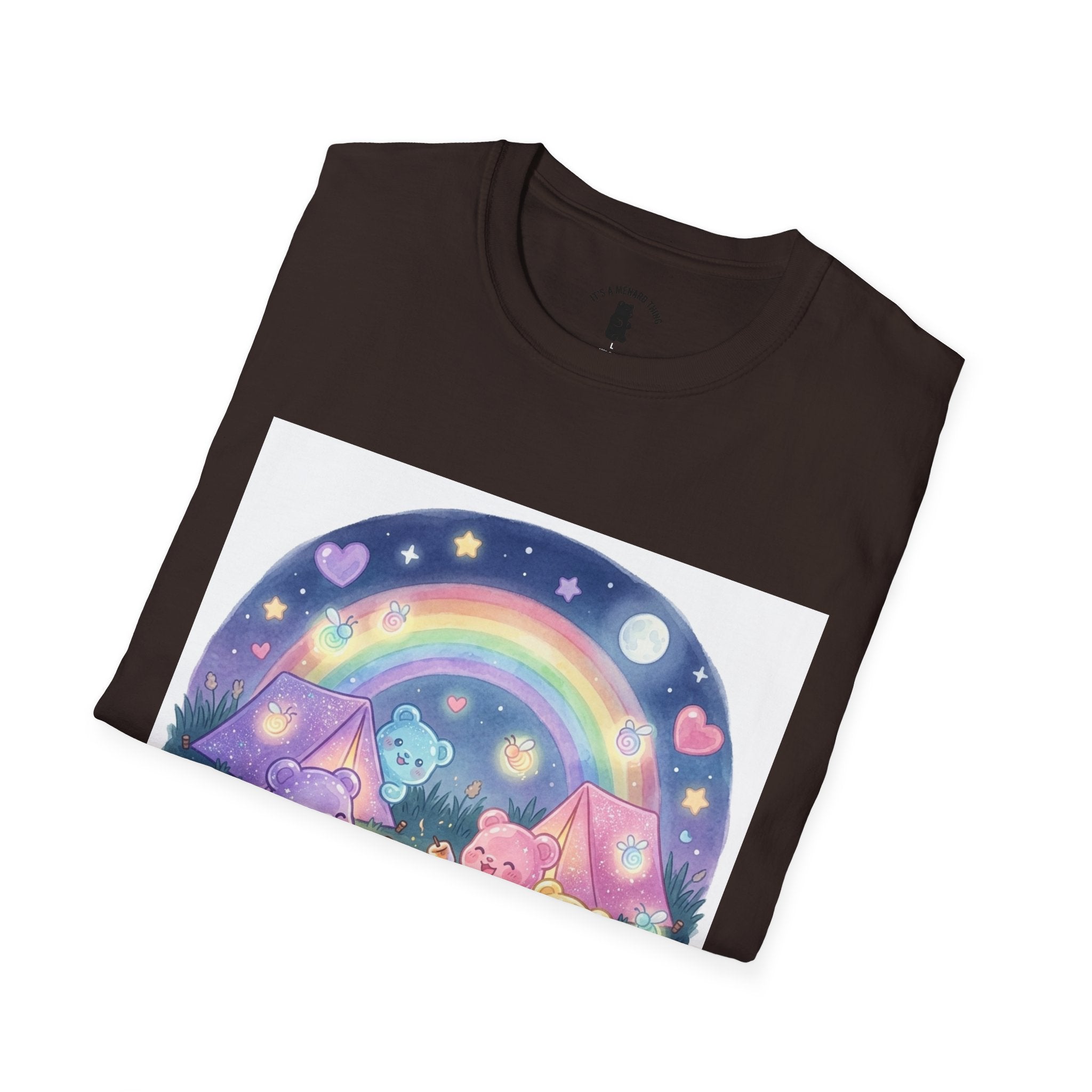 Campfire days and Toasted Marshmallows, Gooey Gummy Friends- Kawaii Graphic T-Shirt