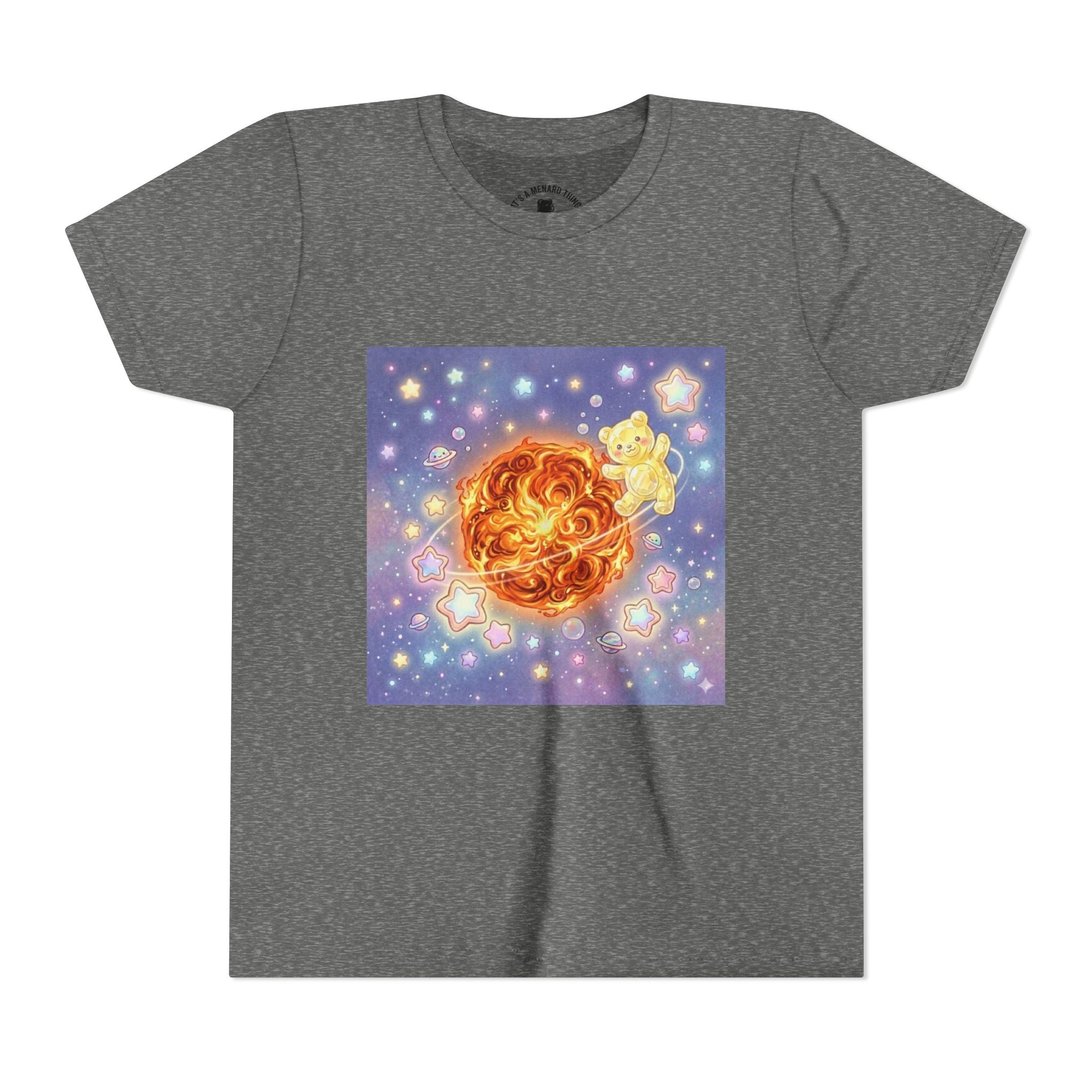 Toasted Cinnamon Sun Gooey Crystal Gummy Bear —Stars Galaxy Design