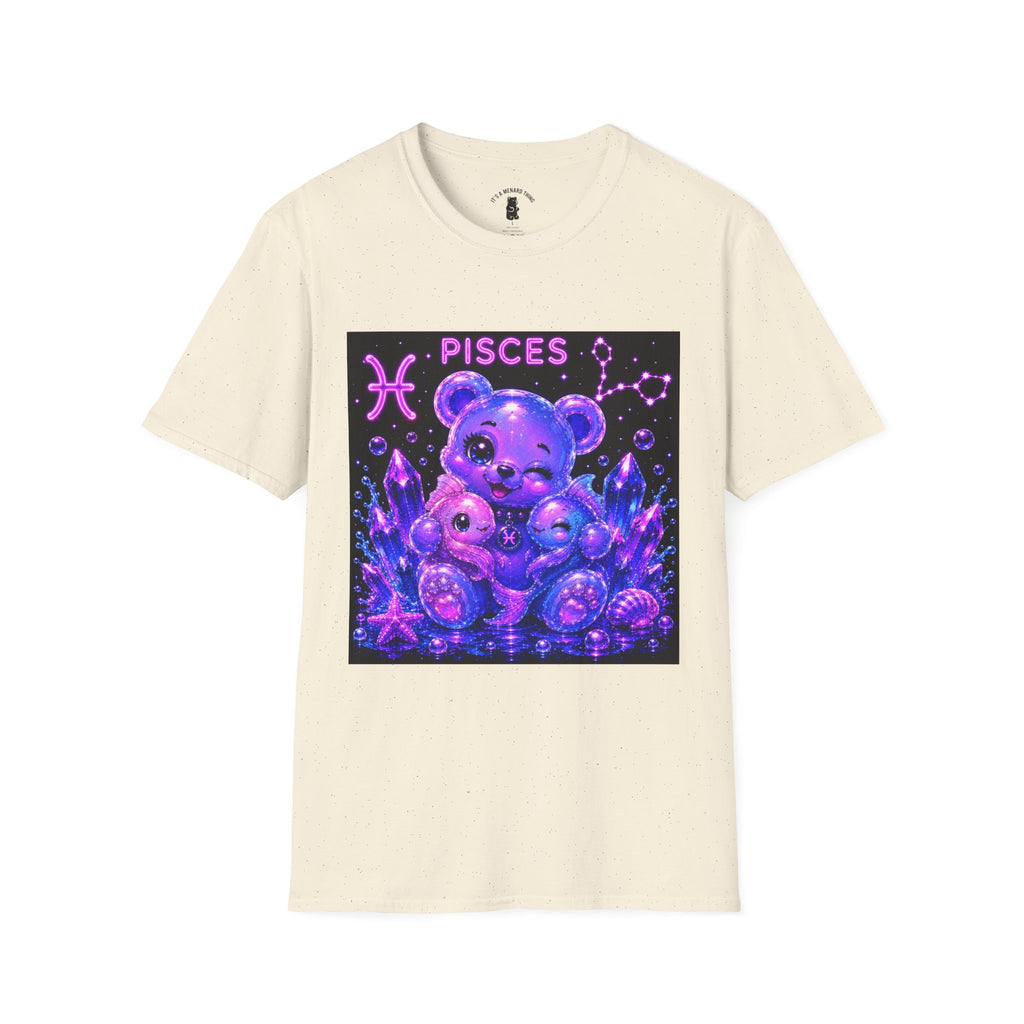 Pisces Zodiac Astrology Oozy Bear Friend Special Addition- Graphic Shirt