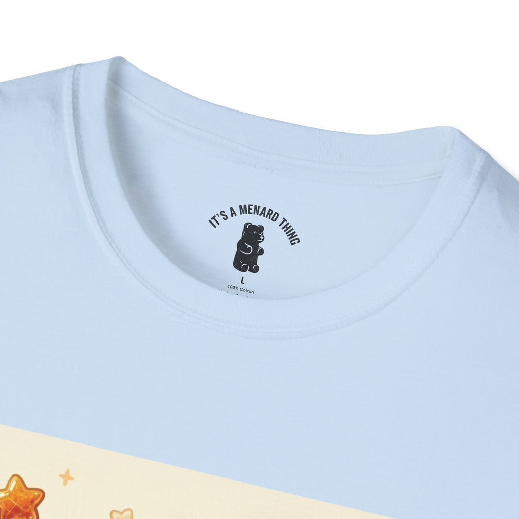 Cream Brulé Cutie, Gooey Gummy Bear – Adorable Graphic Tee