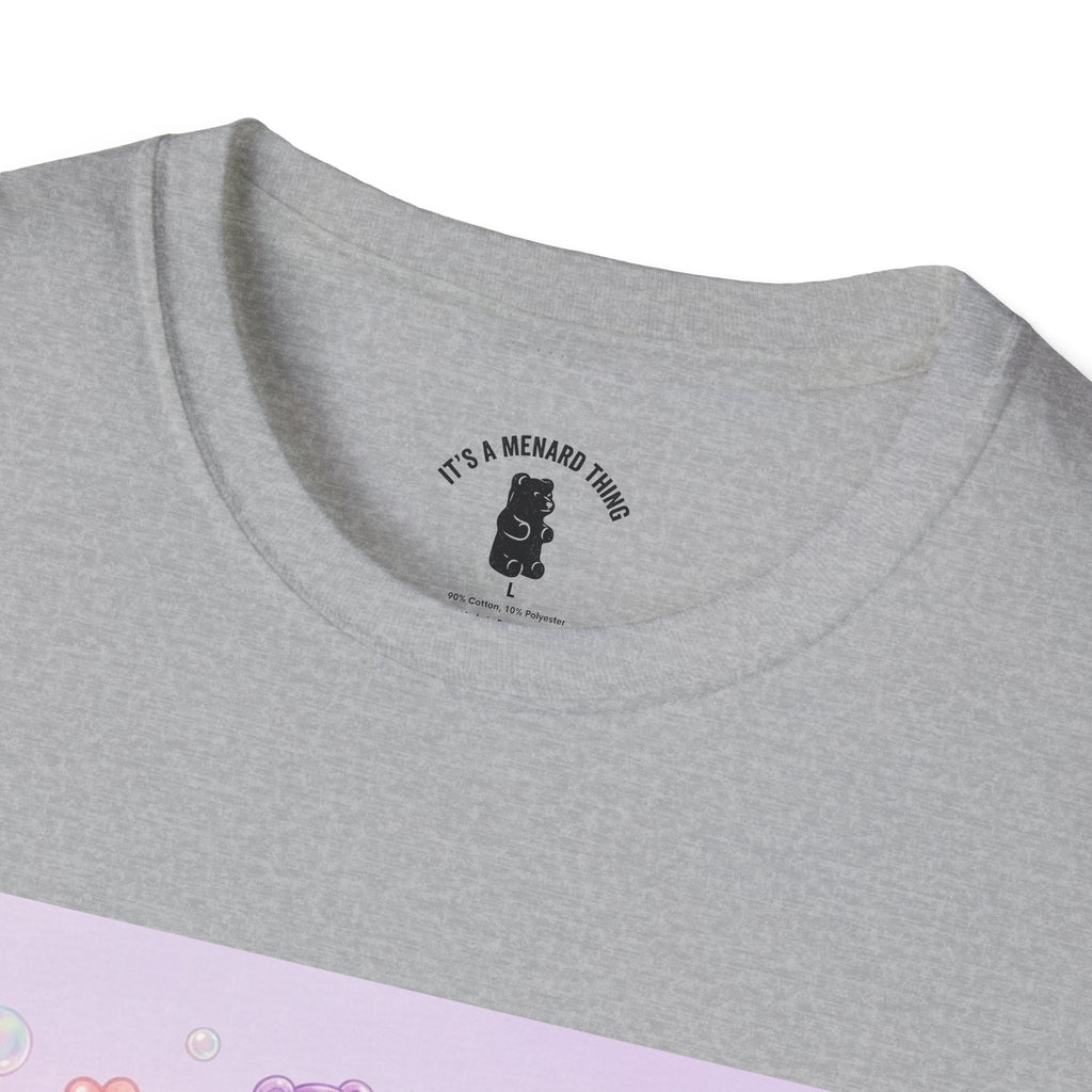 Carnival, Riding the Ferris Wheel with Gooey Gummy Friends T-Shirt — Cute Graphic Tee