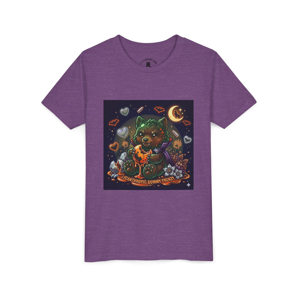 Halloween Werewolf Gooey Gummy Bear- Youth T-Shirt