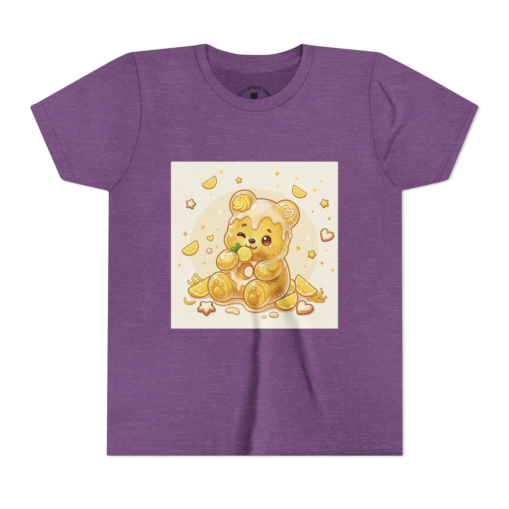 Lemon Bunt Cake Gooey Gummy bear Kids Shirt