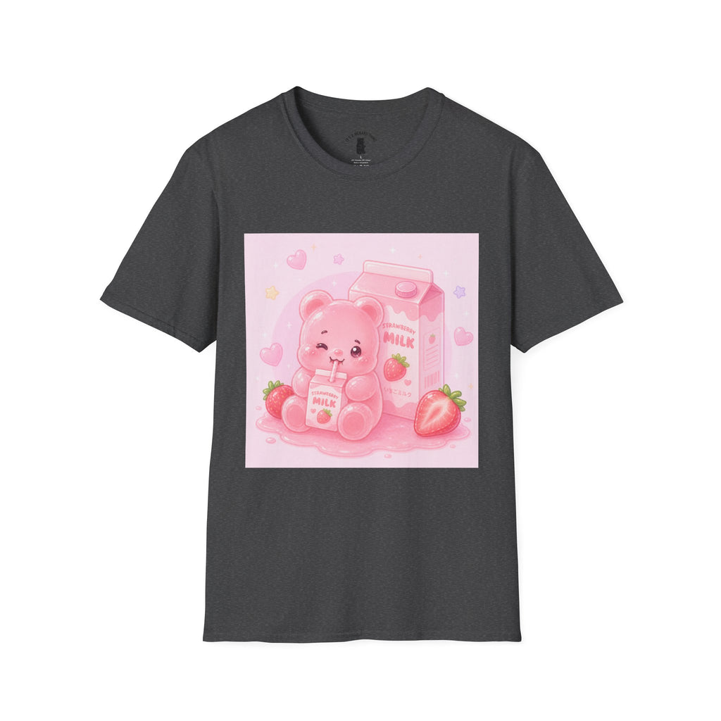 Strawberry Milk Gooey Gummy Bear T-Shirt