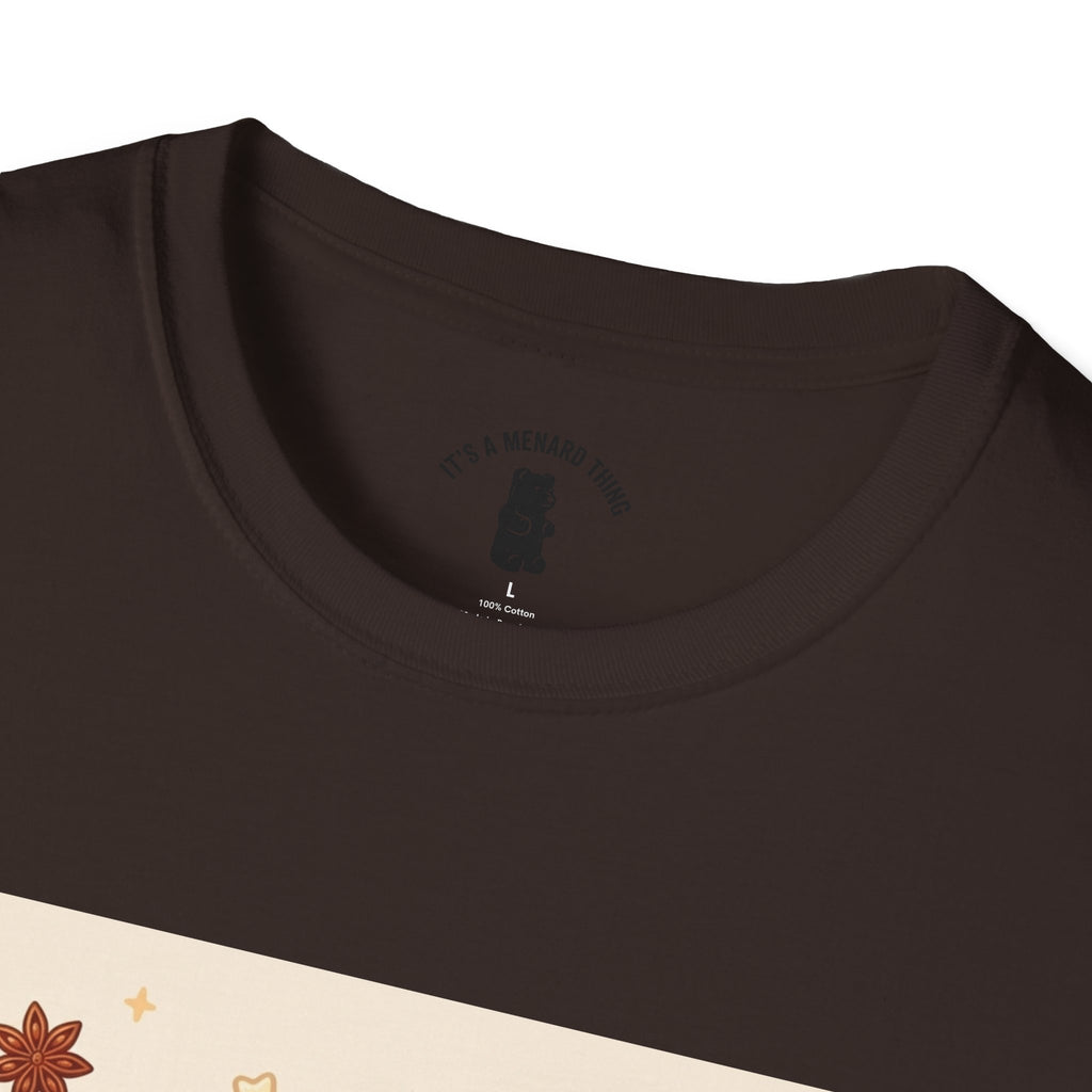 Warm Fresh Baked Cinnamon Rolls, Frosted Gooey Gummy Bears — Cute Cozy Graphic Tee