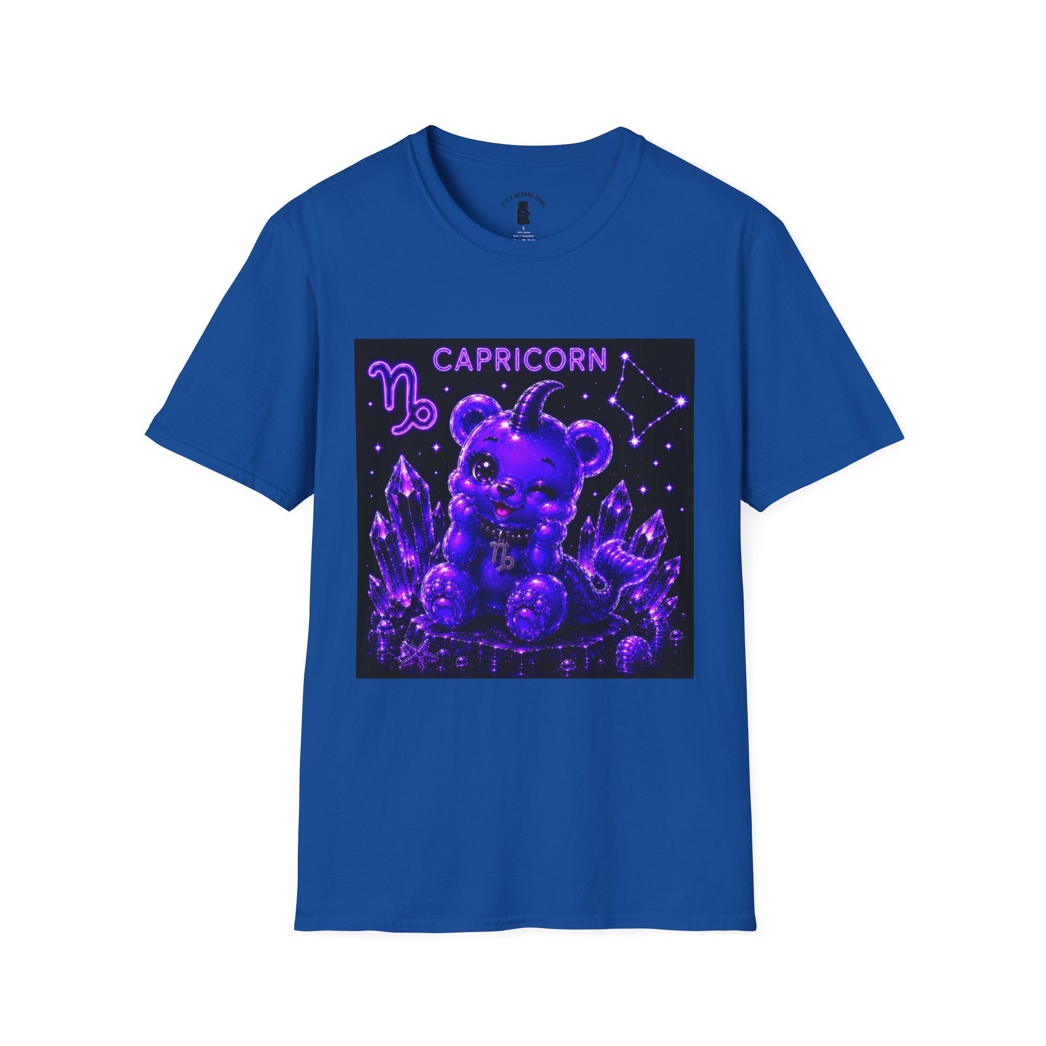 Capricorn Zodiac Constellation Oozy Bear Friend- Graphic Shirt