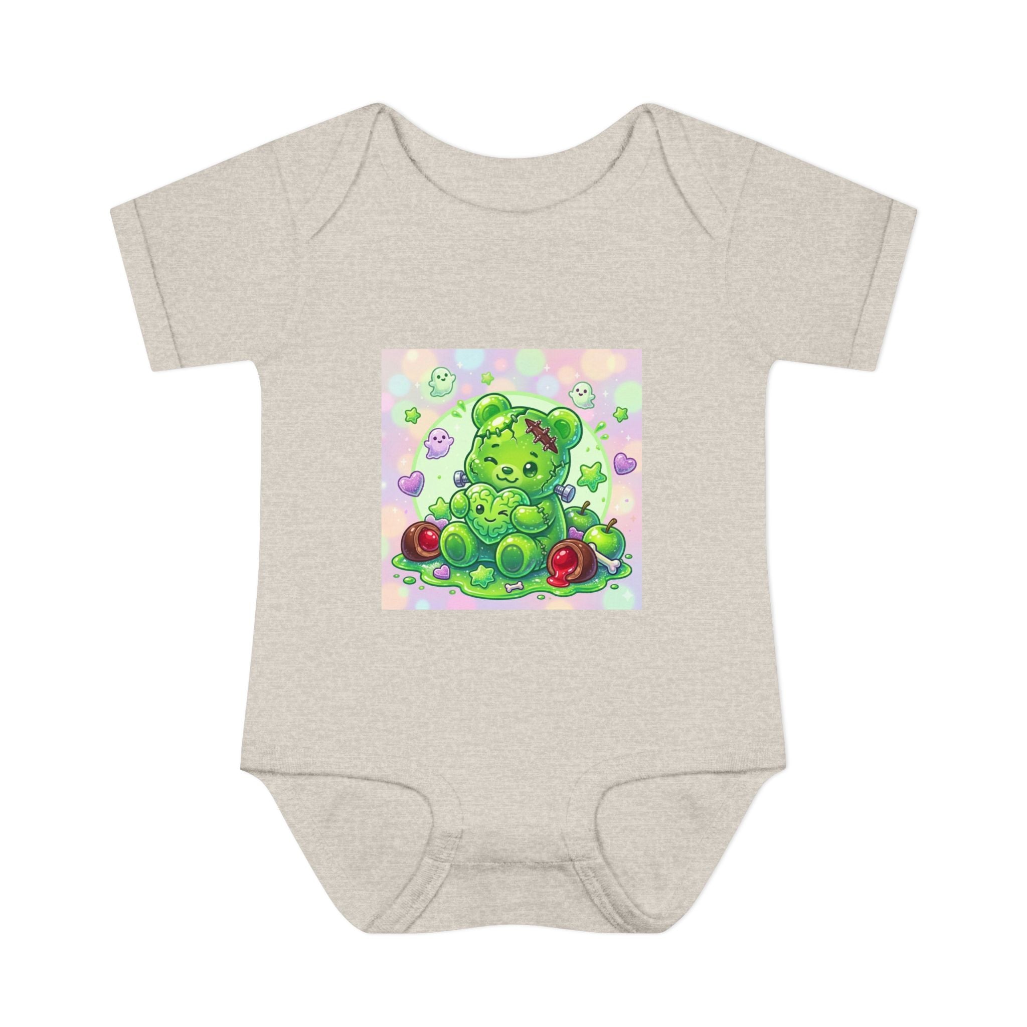Baby Bodysuit Franken-Gooey-Gummy Stein Halloween