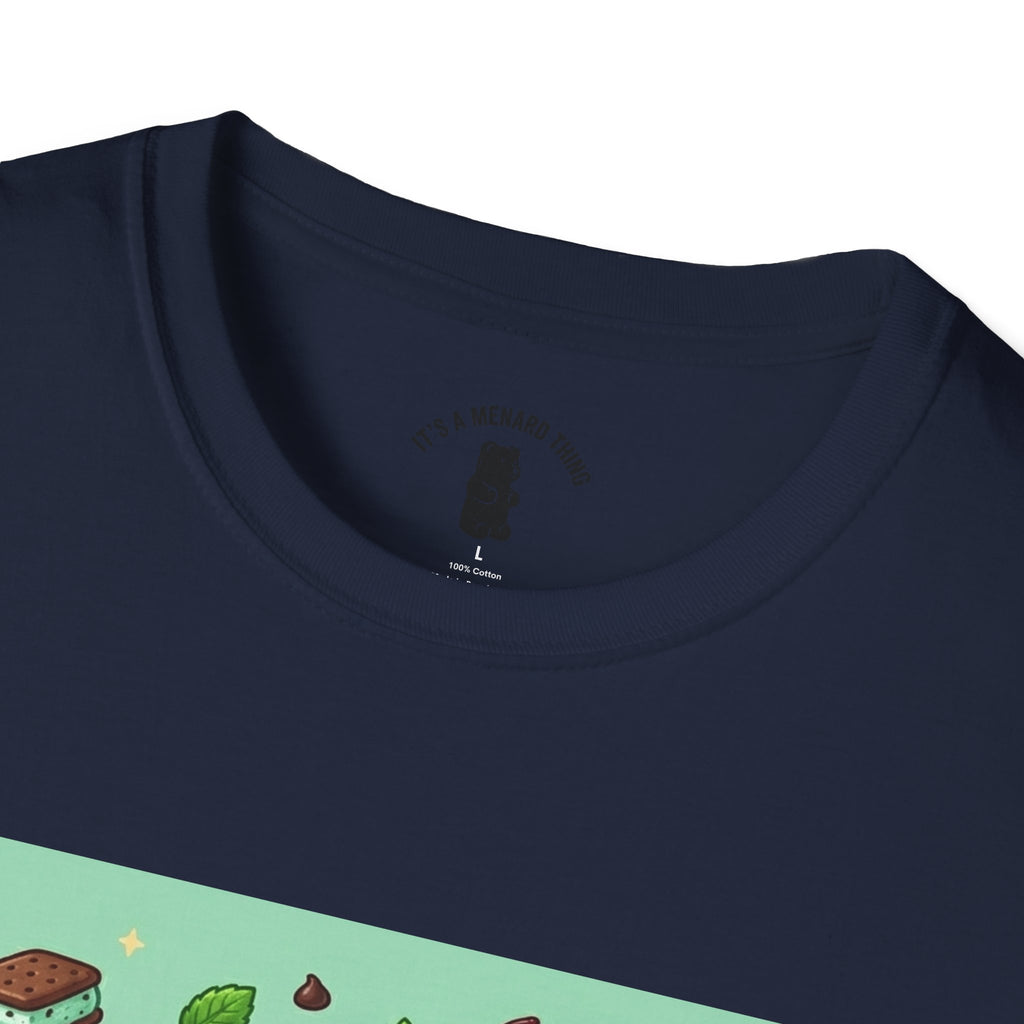 Mint Chip Ice Cream, Exotic Gooey Gummy Bear — Kawaii Graphic Tee