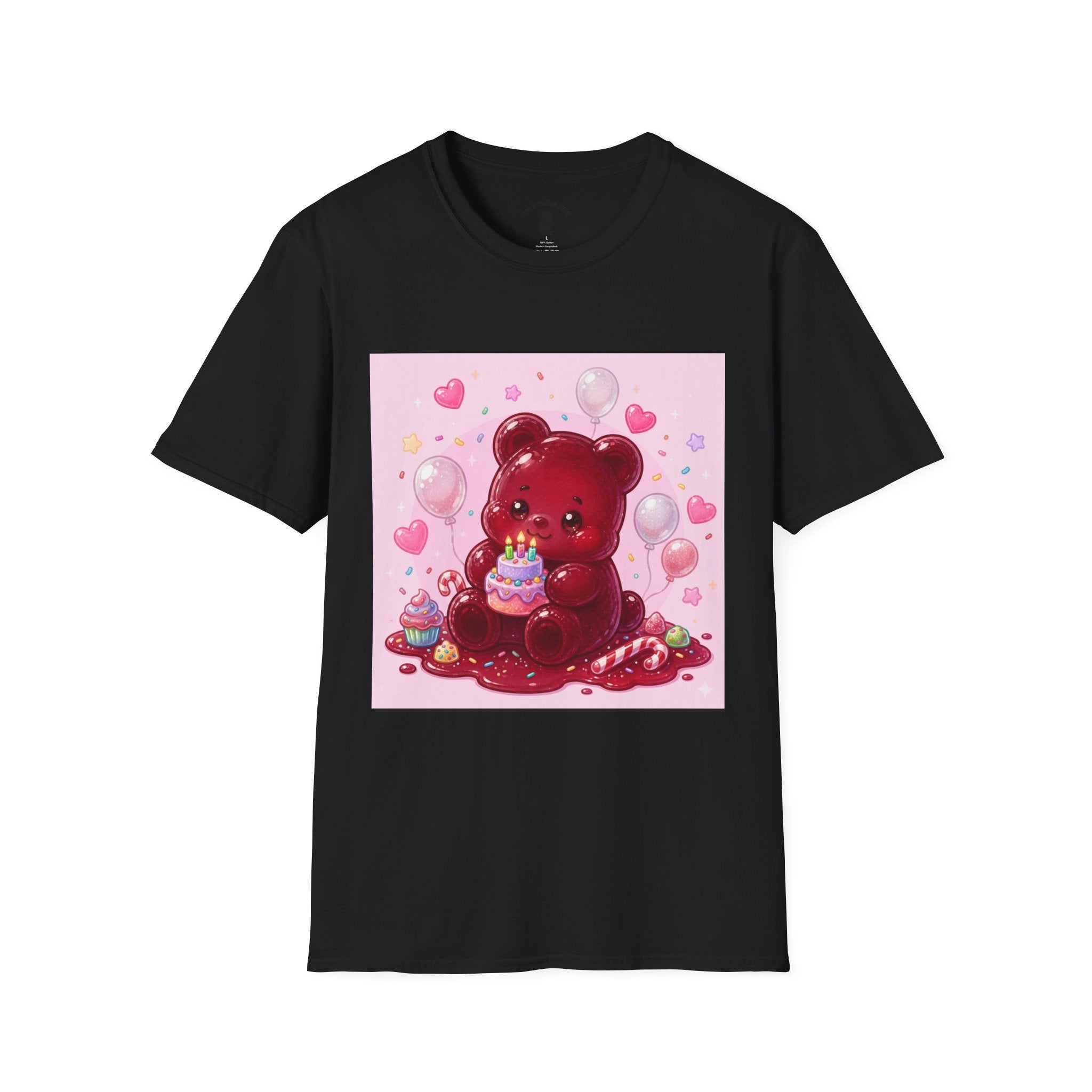 Kawaii Gummy Bear Birthday T-Shirt