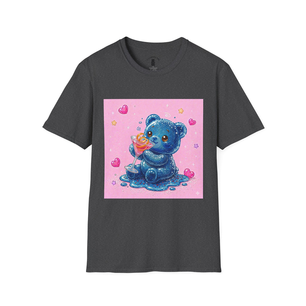 Special Cosmo Delight, Blue Oozy Boozy Gummy Bear Drinking Pal- Graphic Shirt