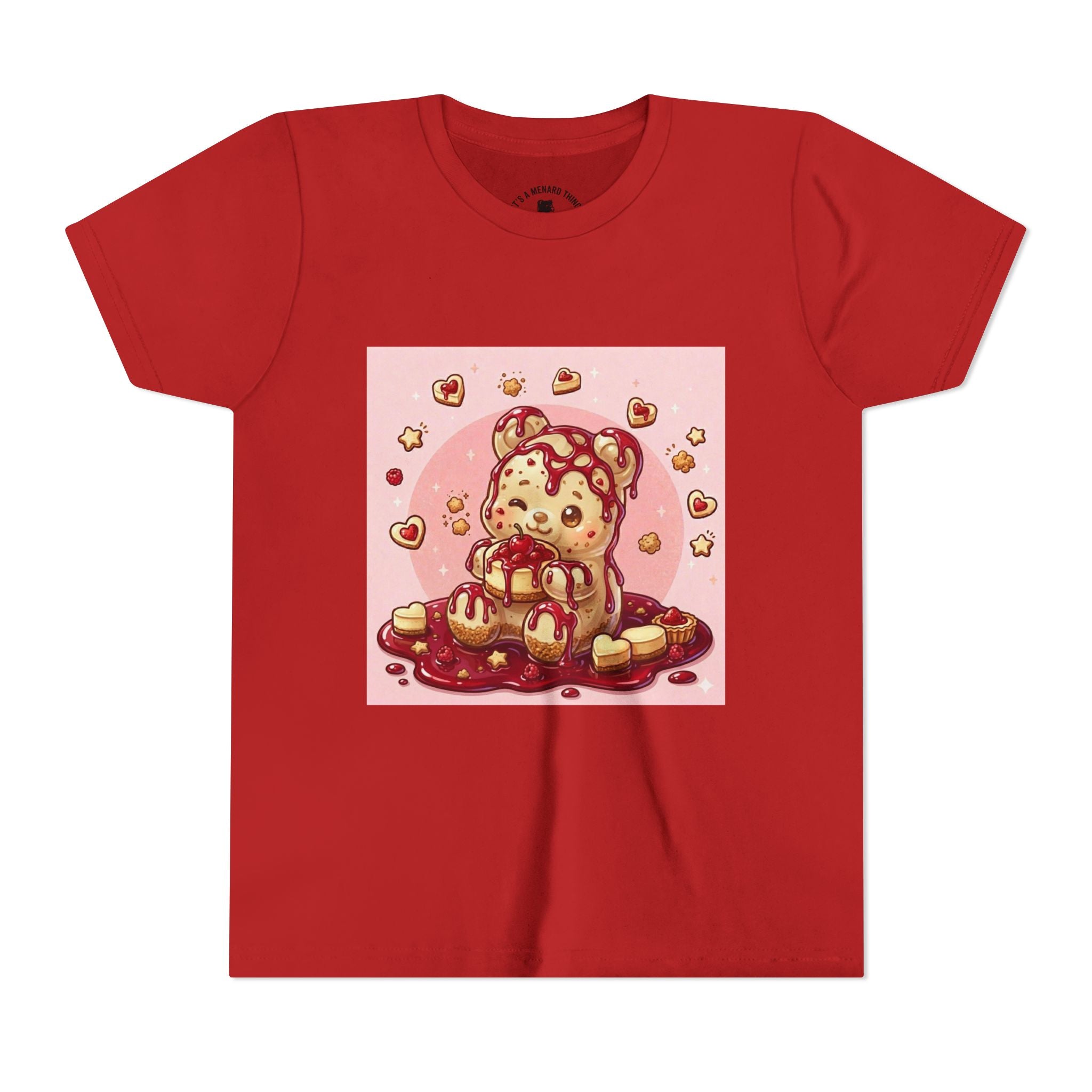 Kids Strawberry Cheese Cake Delight Gooey Gummy Bear
