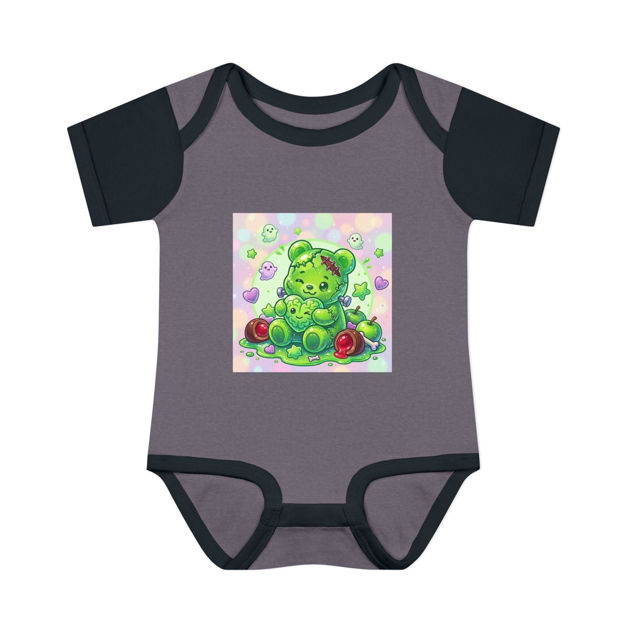 Baby Bodysuit Franken-Gooey-Gummy Stein Halloween