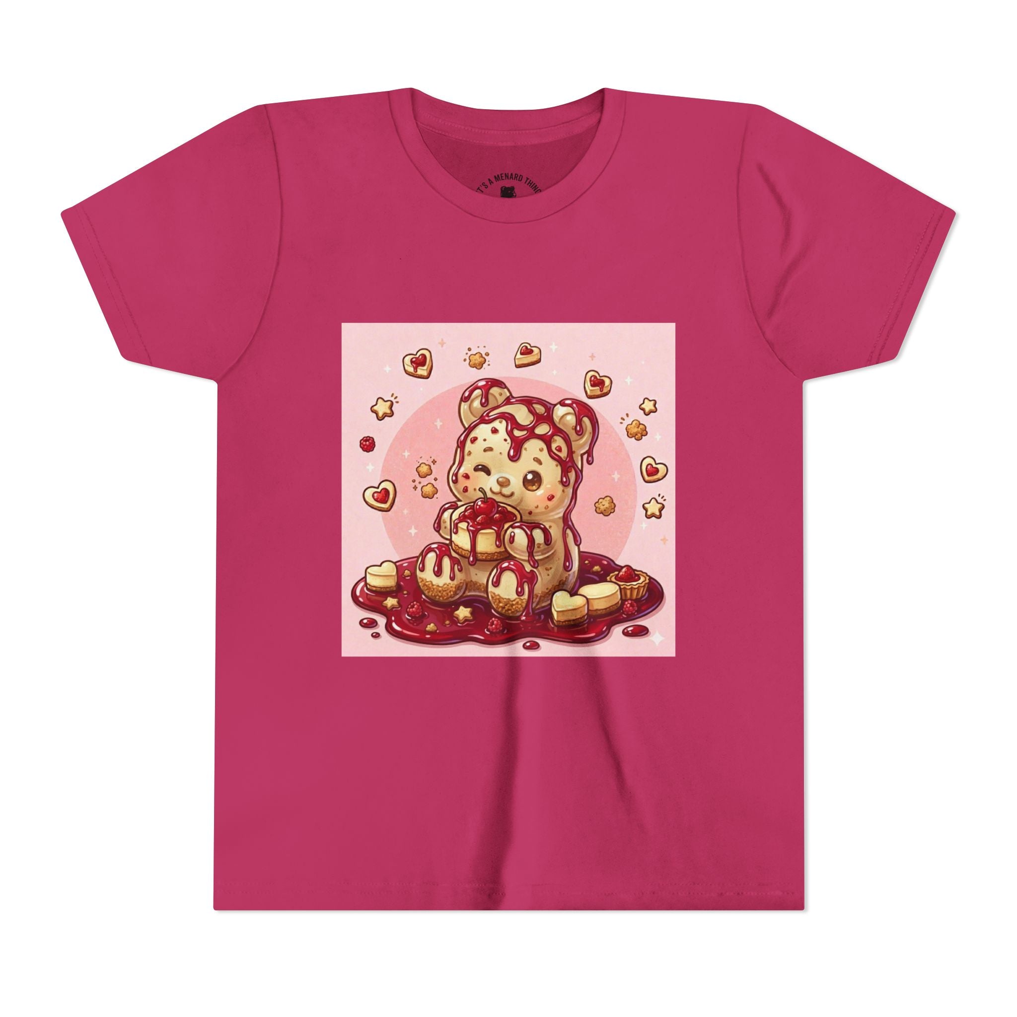 Kids Strawberry Cheese Cake Delight Gooey Gummy Bear