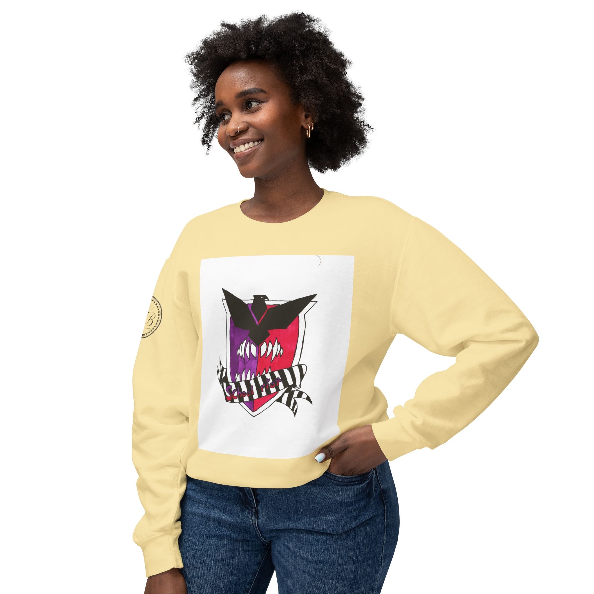 "School Riot" Hexilda Bane School Graphic Sweatshirt