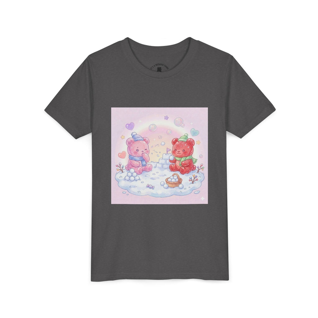 Duo Gooey Gummy Bear Snowball game T-Shirt