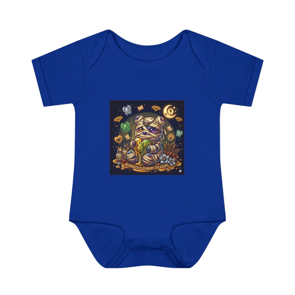 Infant Bodysuit - Cute Gooey Mummy Bear Halloween