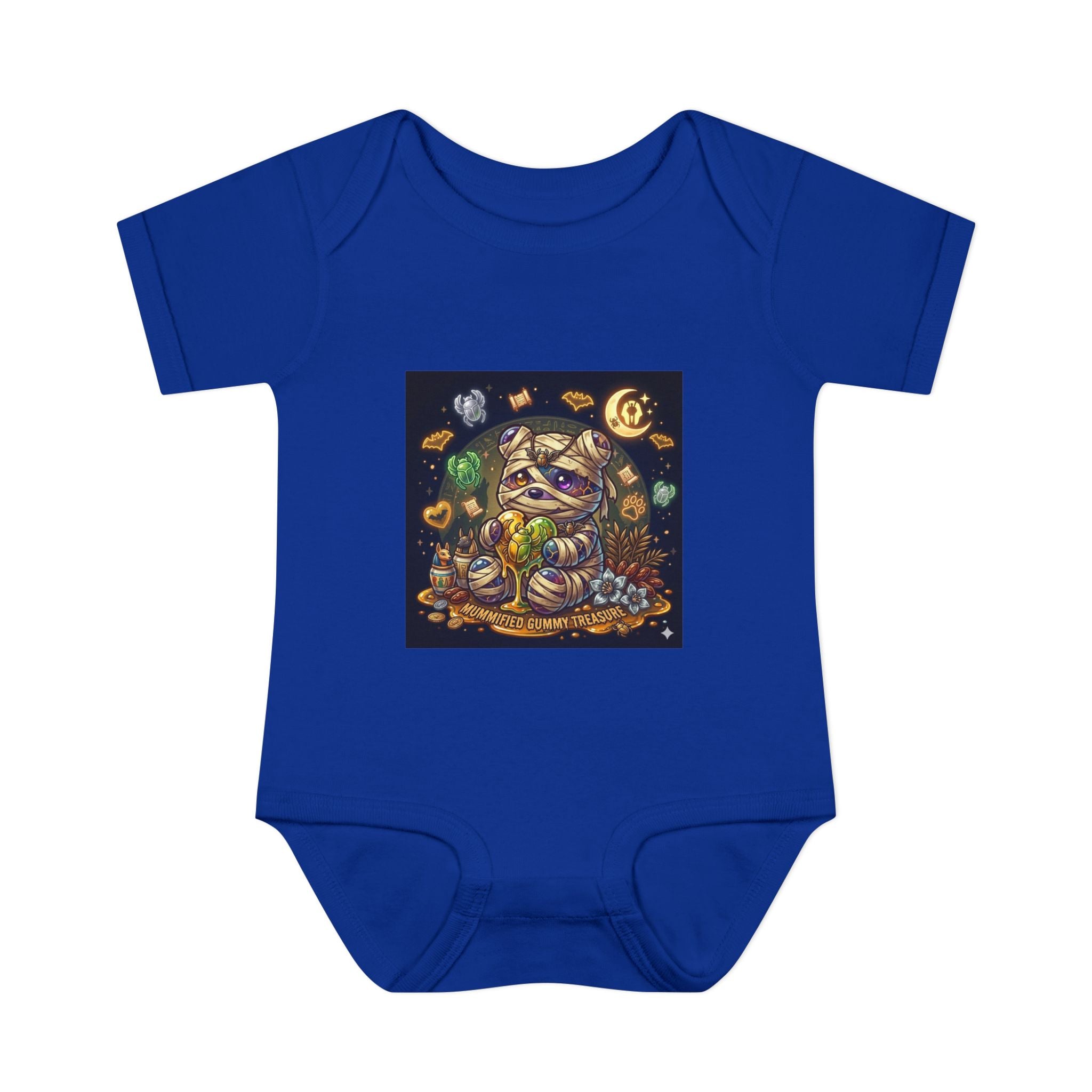 Infant Bodysuit - Cute Gooey Mummy Bear Halloween